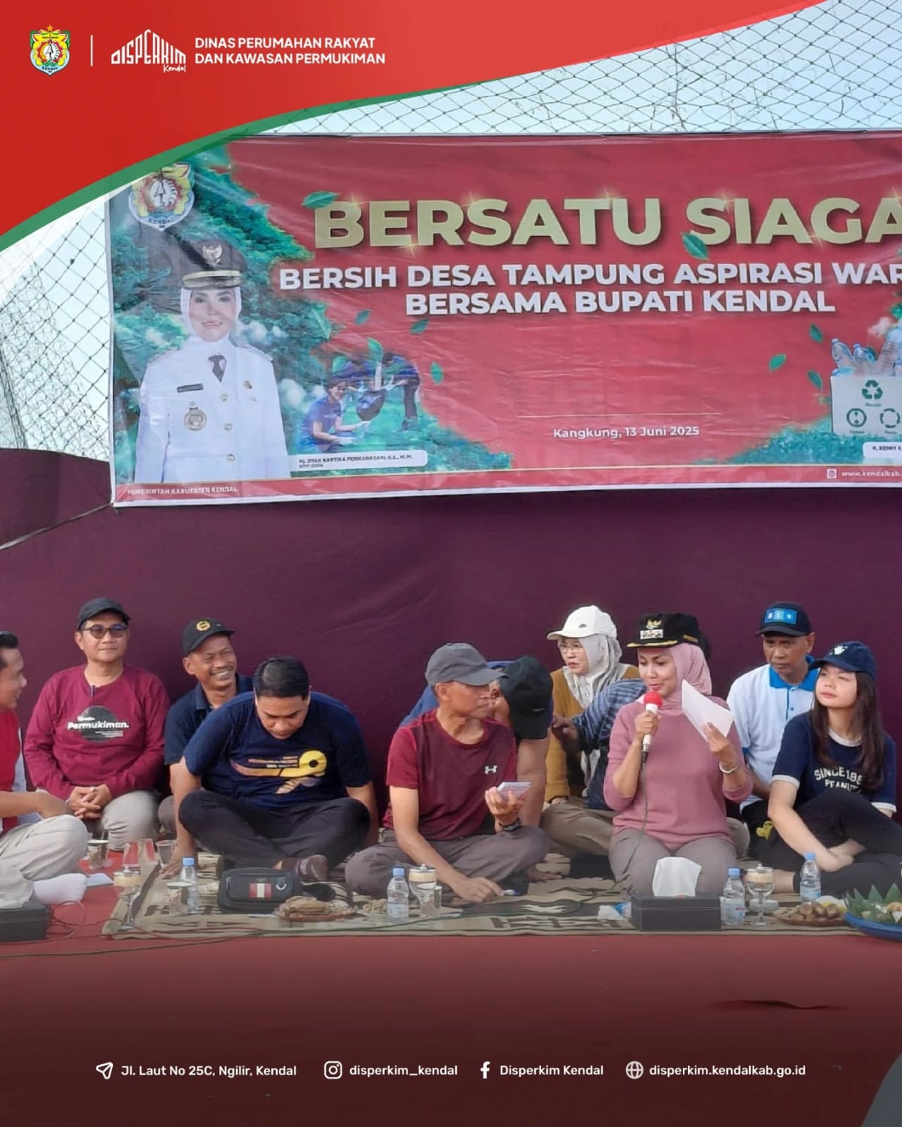 Kegiatan "BERSATU SIAGA (Bersih Desa Tampung Aspirasi Warga)"
